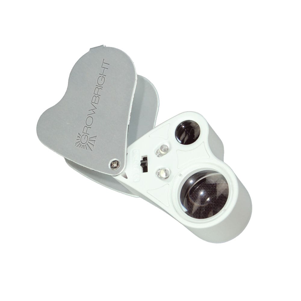 GrowBright Dual Lens LED Lighted Magnifier
