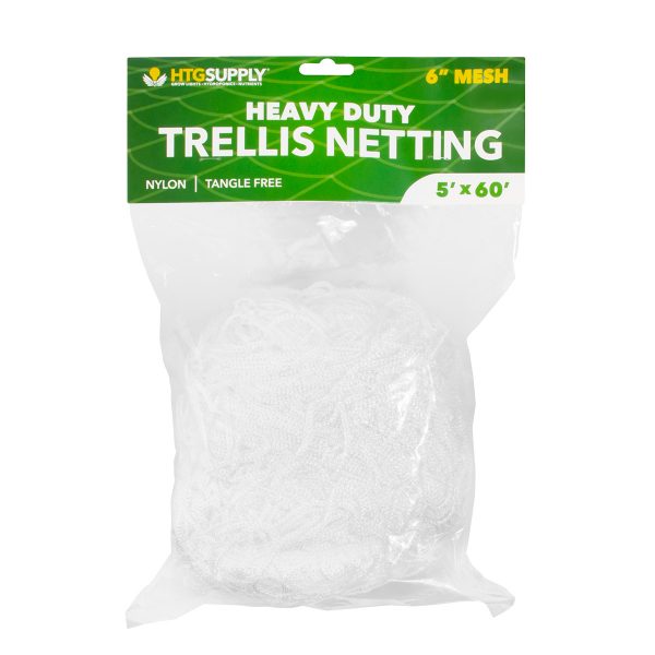 HTG Supply 5' x 60' Trellis Netting