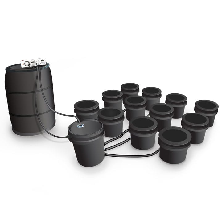 Ebb and Flow System Big Boy Ebb and Flow Hydroponics System HTG Supply