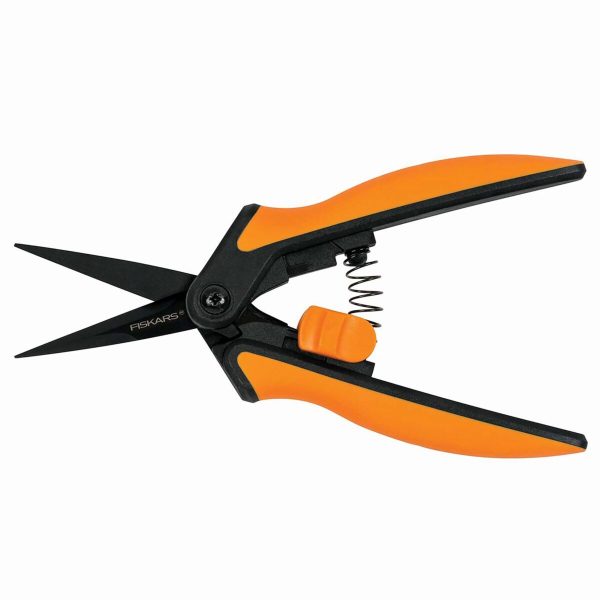 Fiskars Non-Stick Micro-Tip Purning Snips Easy Action