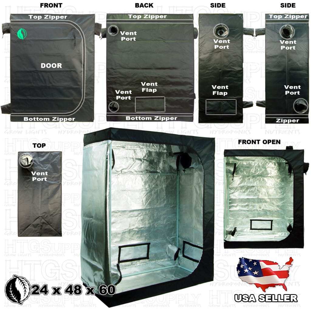 Gso 24X48X60 Grow Tent Sides