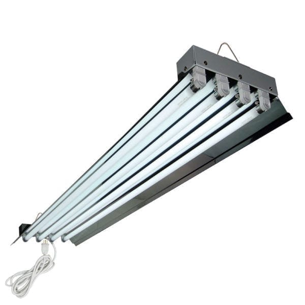 T5 Fixture for High Output Shop 4 Bulb Light Fixtures for 4 Foot
