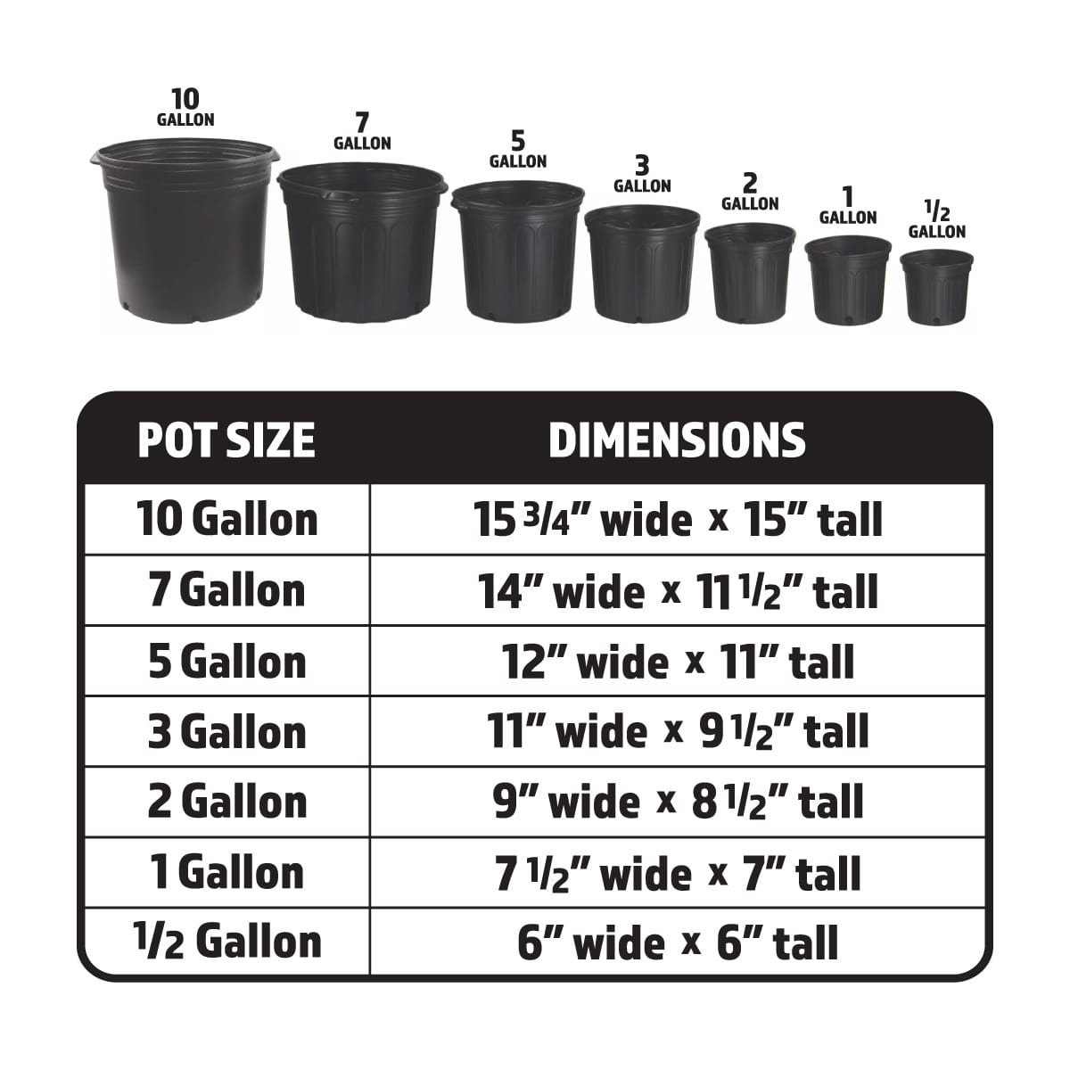 3 Gallon Nursery Pot para sa Pagtatanim3 Gallon Nursery Pot para sa Pagtatanim  