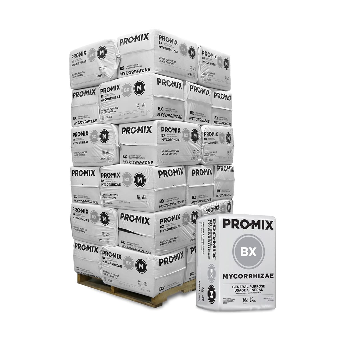 ProMix BX Potting Soil Bulk Pallet 25 Bags HTG Supply