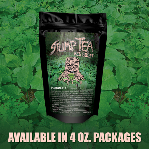 Stump Tea Veg Boost Packaging