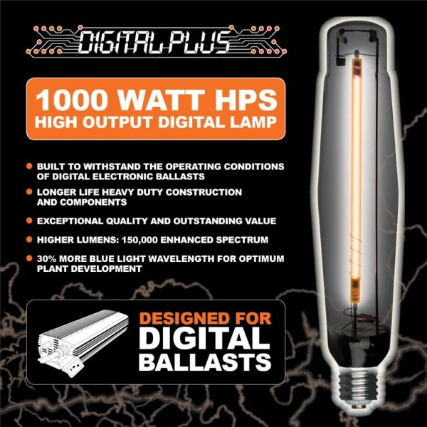 Digital Plus 1000 Watt Hps Bulb Specs