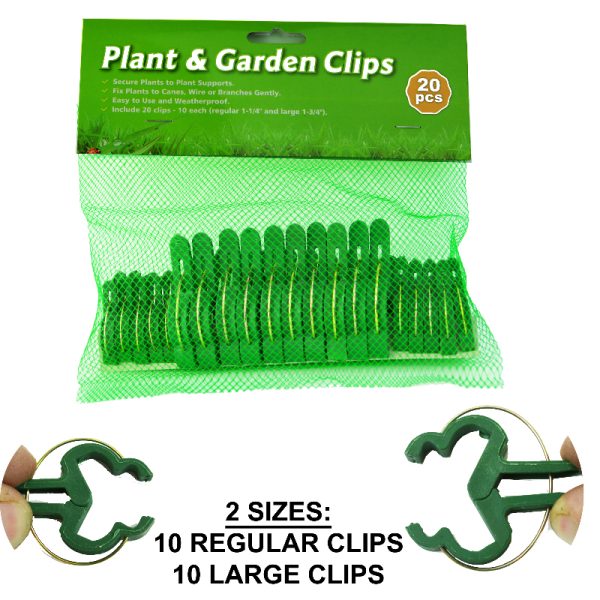 Garden Plant Clips Sizes