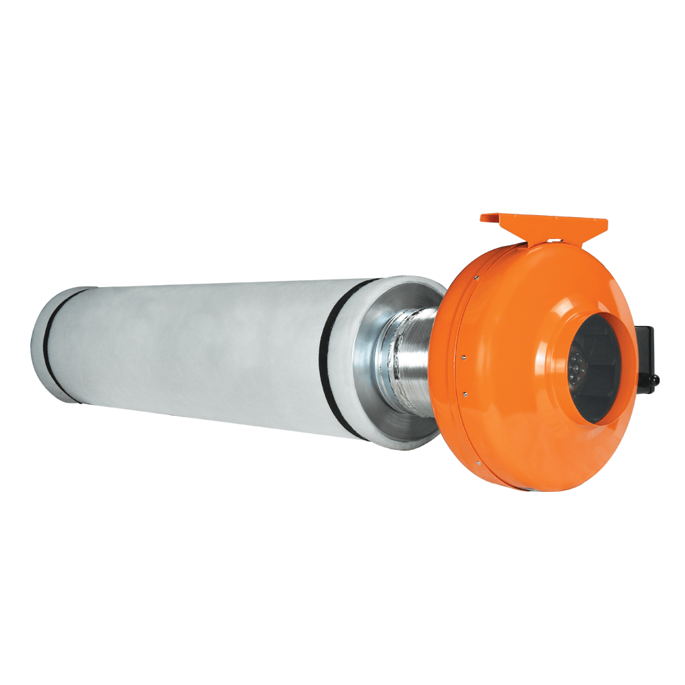 Carbon Filter Fan Combo 6" Inline Fan With Carbon Filter by