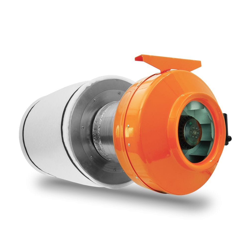 8 Inch Carbon Filter Shop GrowBright 8in Inline Fan and Carbon Filter