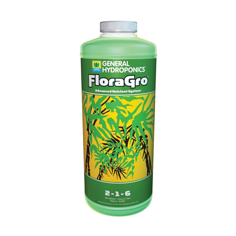 General Hydroponics FloraGro ⋆ HTG Supply Hydroponics & Grow Lights