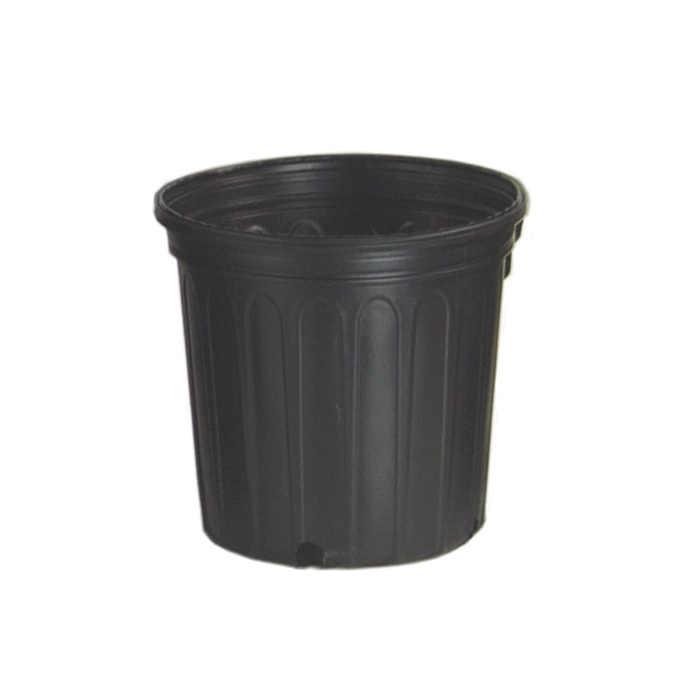 2 Gal Pots Durable, Plastic 2 Gallon Nursery Pots with Round Rims
