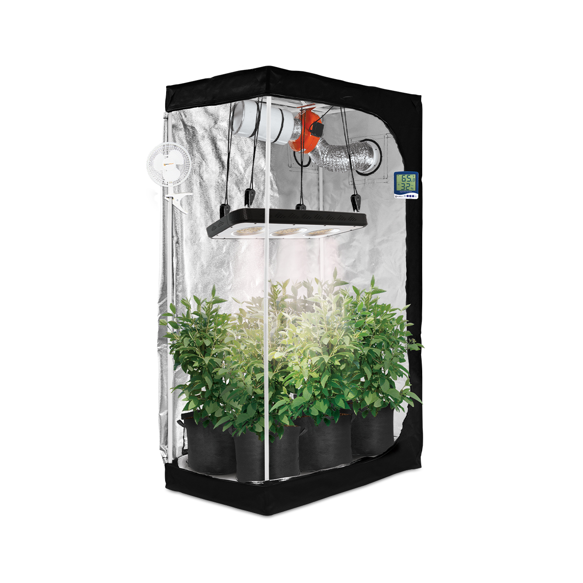 HTG Small 2'x3' Organic LED Grow Tent Kit
