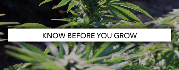 Know Before You Grow