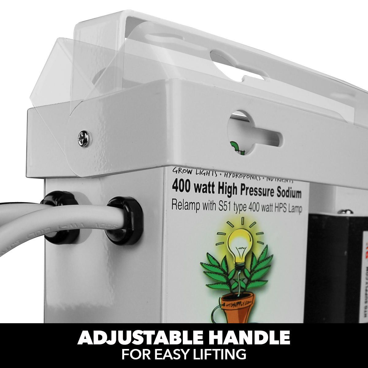 Fremskridt shuttle Distrahere 400 Watt HPS Grow Light | Shop 400w HPS Light for Indoor Growing at HTG  Supply