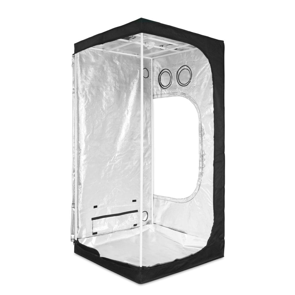 3x3 Grow Tent Kit 400w HPS Grow Tent Kit with DWC Hydroponic Bucket