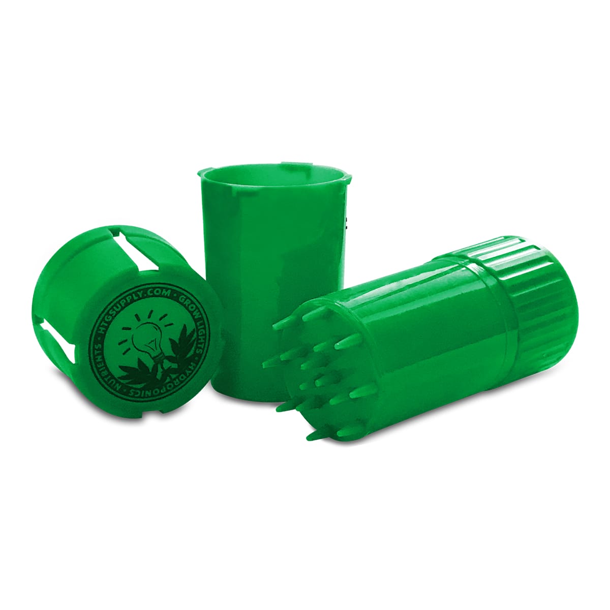 HTG Plastic Herb Grinder ⋆ HTG Supply Hydroponics & Grow Lights