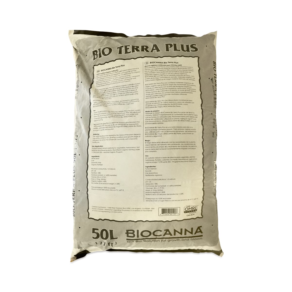 Canna Bio Terra Plus Potting Soil