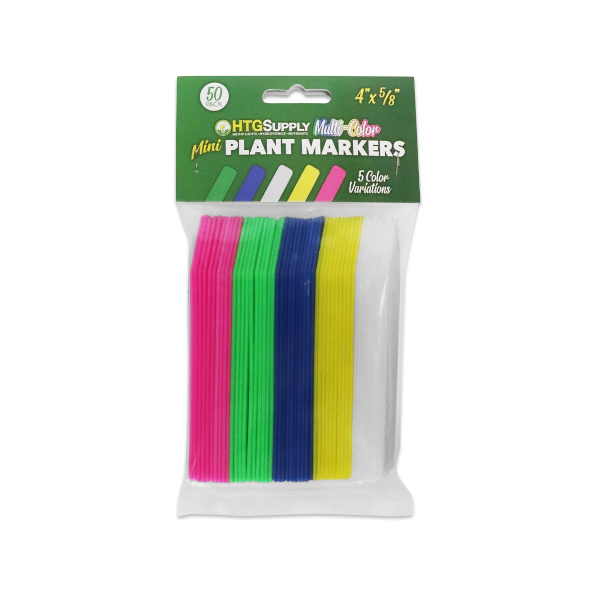 Plastic Plant Labels - Multi-Color