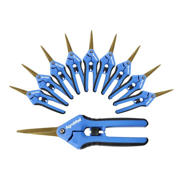 AgroMax Titanium Pruning Scissors 10-Pack