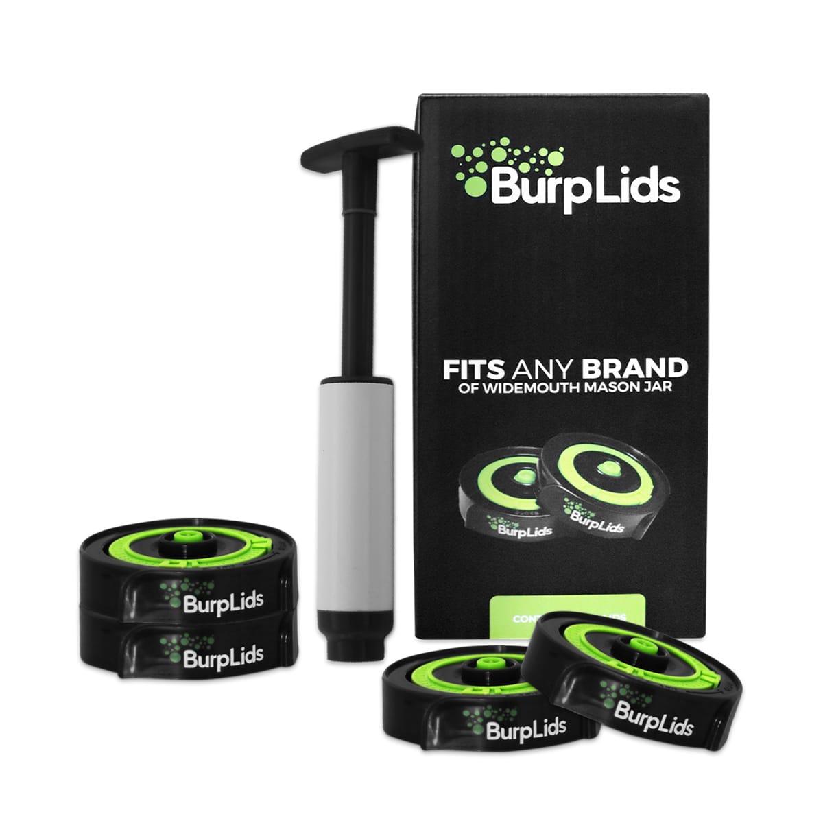 BurpLids Burping Lids for Mason Jars ⋆ HTG Supply Online Store
