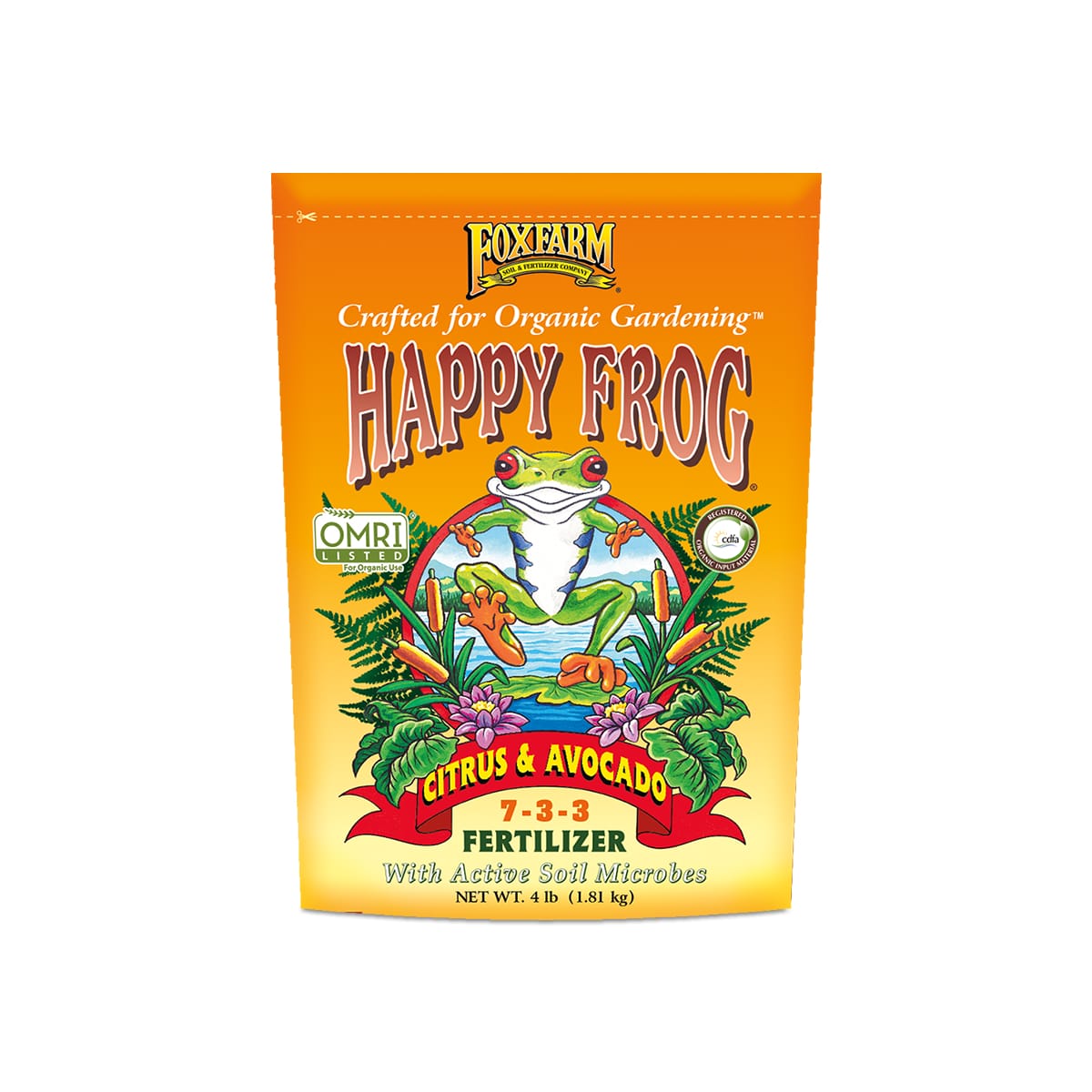 FoxFarm Happy Frog Citrus And Avocado 4lb