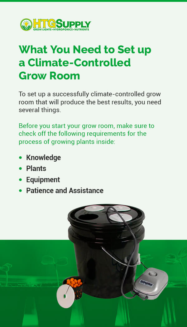 What You Need to Set up a Climate-Controlled Grow Room