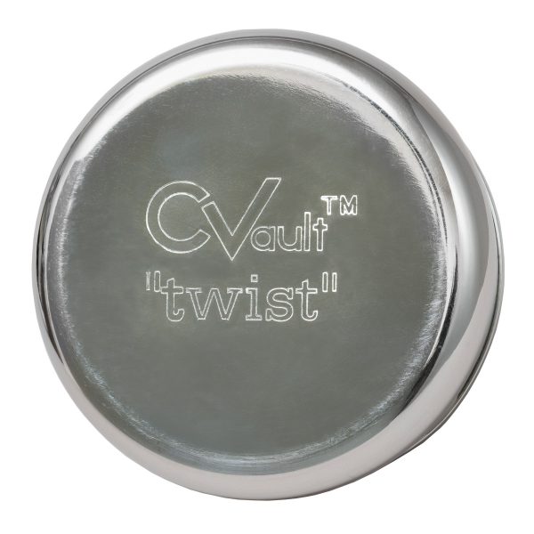 CVault Twist Top Container Stainless Steel