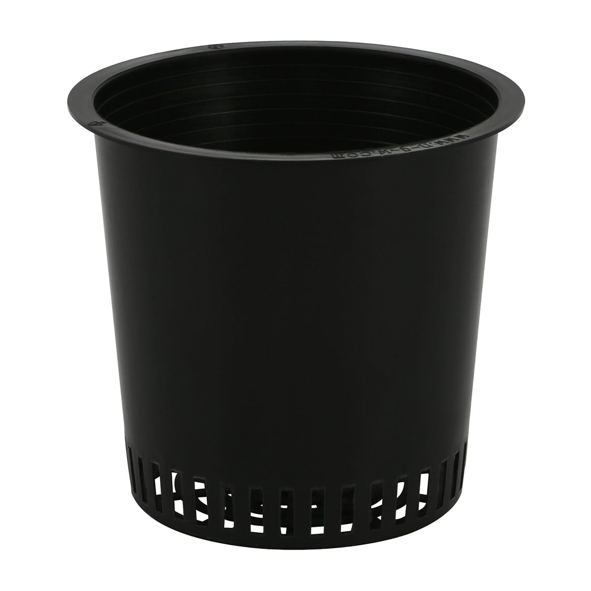 Gro Pro Premium Round Mesh Bottom Pot 6 In ⋆ HTG Supply Hydroponics