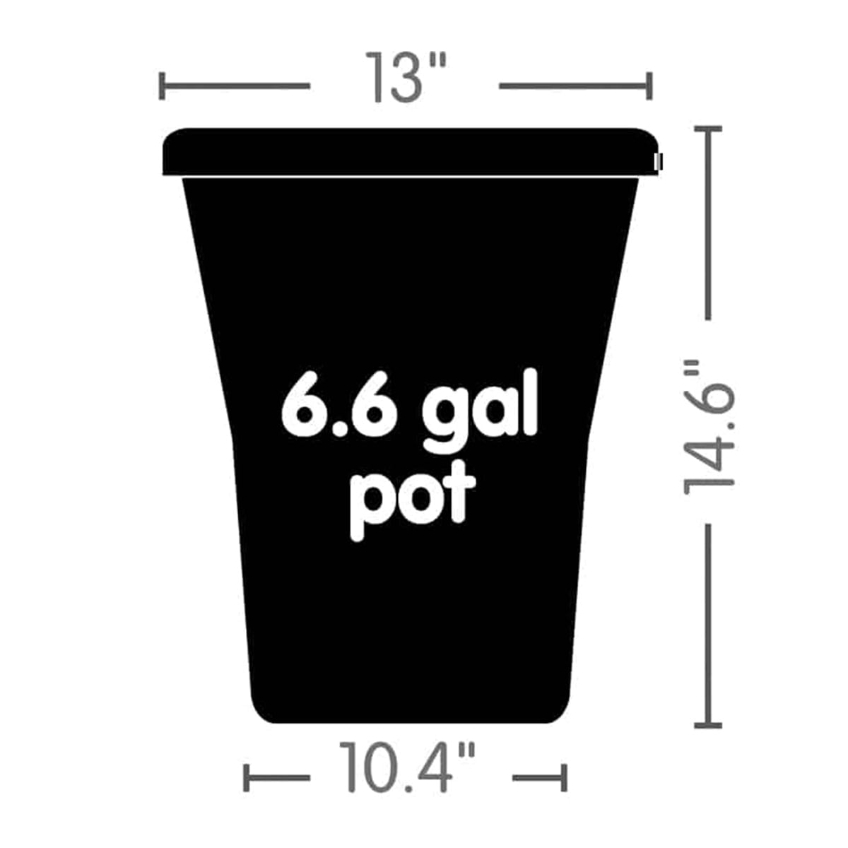 AutoPot 9Pot XL Size Chart