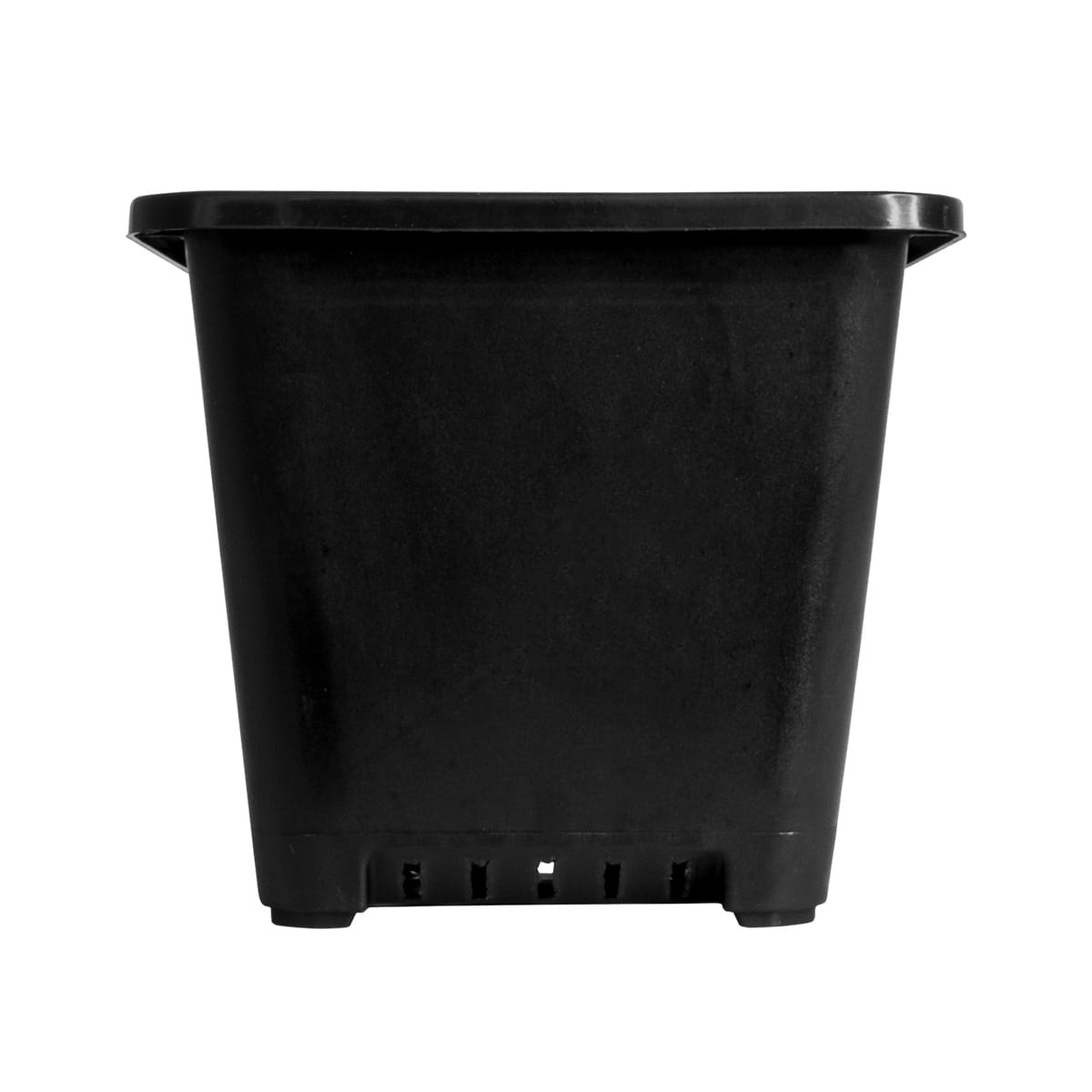 HTG Supply 4 Inch Plastic Nursery Square Pot ⋆ HTG Supply Hydroponics