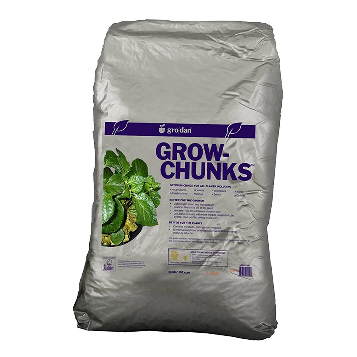 Grodan Grow Chunks 2 cu ft Bag