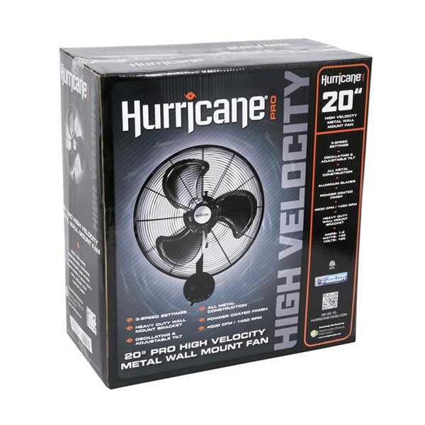 Hurricane 20in Pro Fan Package