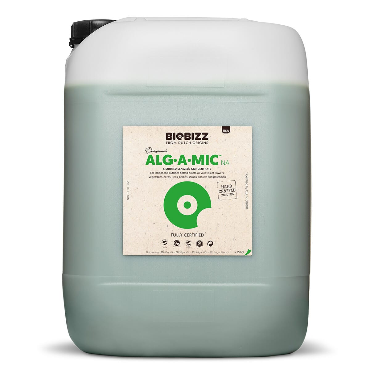 Biobizz Alg-A-Mic Seaweed Extract 20L