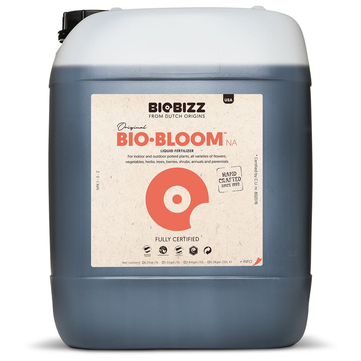 Biobizz Bio-Bloom Fertilizer ⋆ HTG Supply Hydroponics & Grow Lights