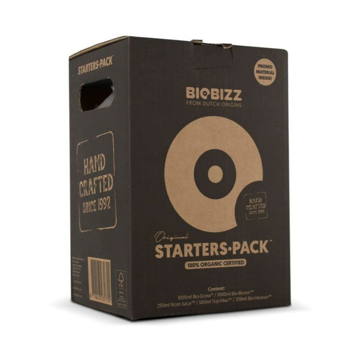 Biobizz Starter Pack Packaging