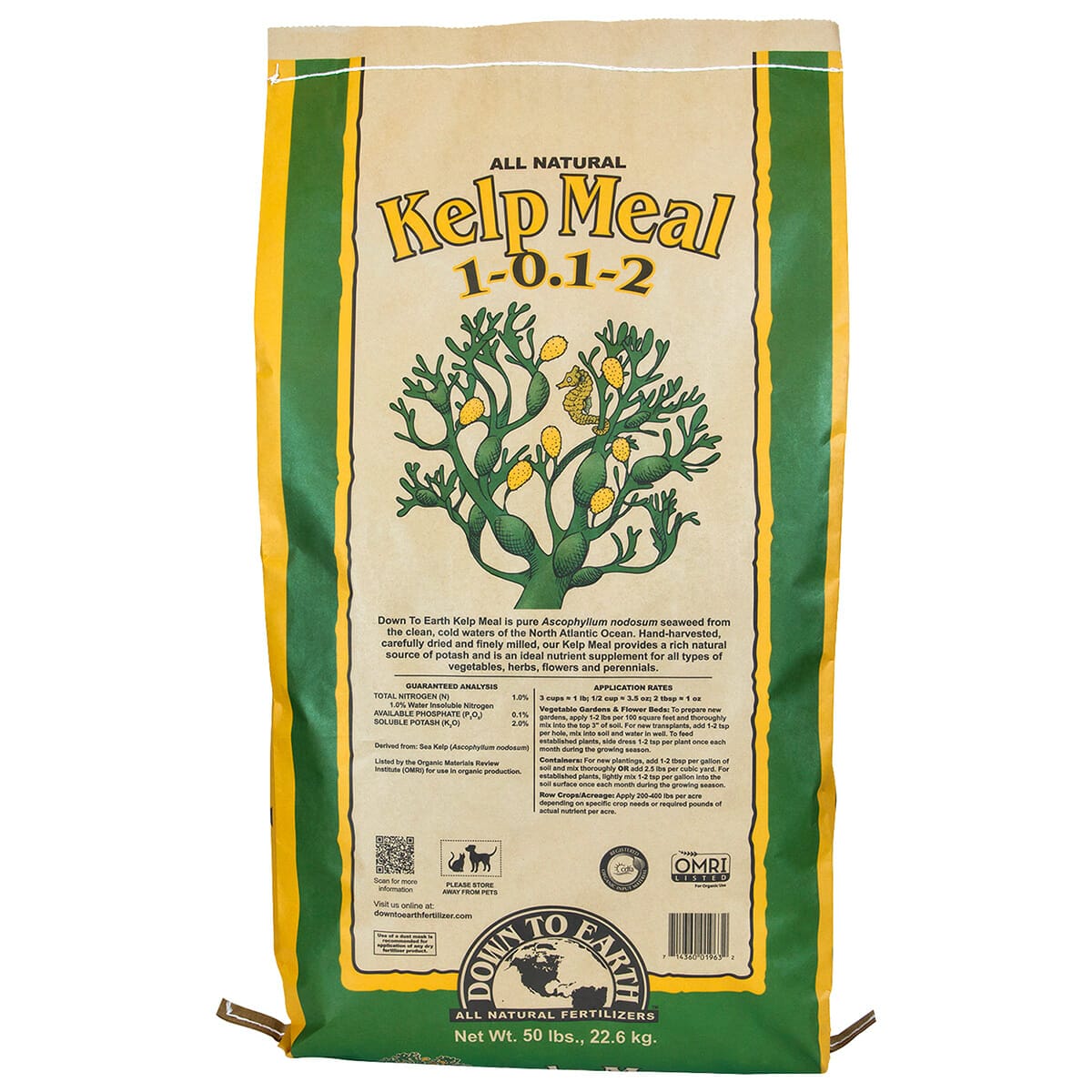 Down to Earth Kelp Meal 50lb