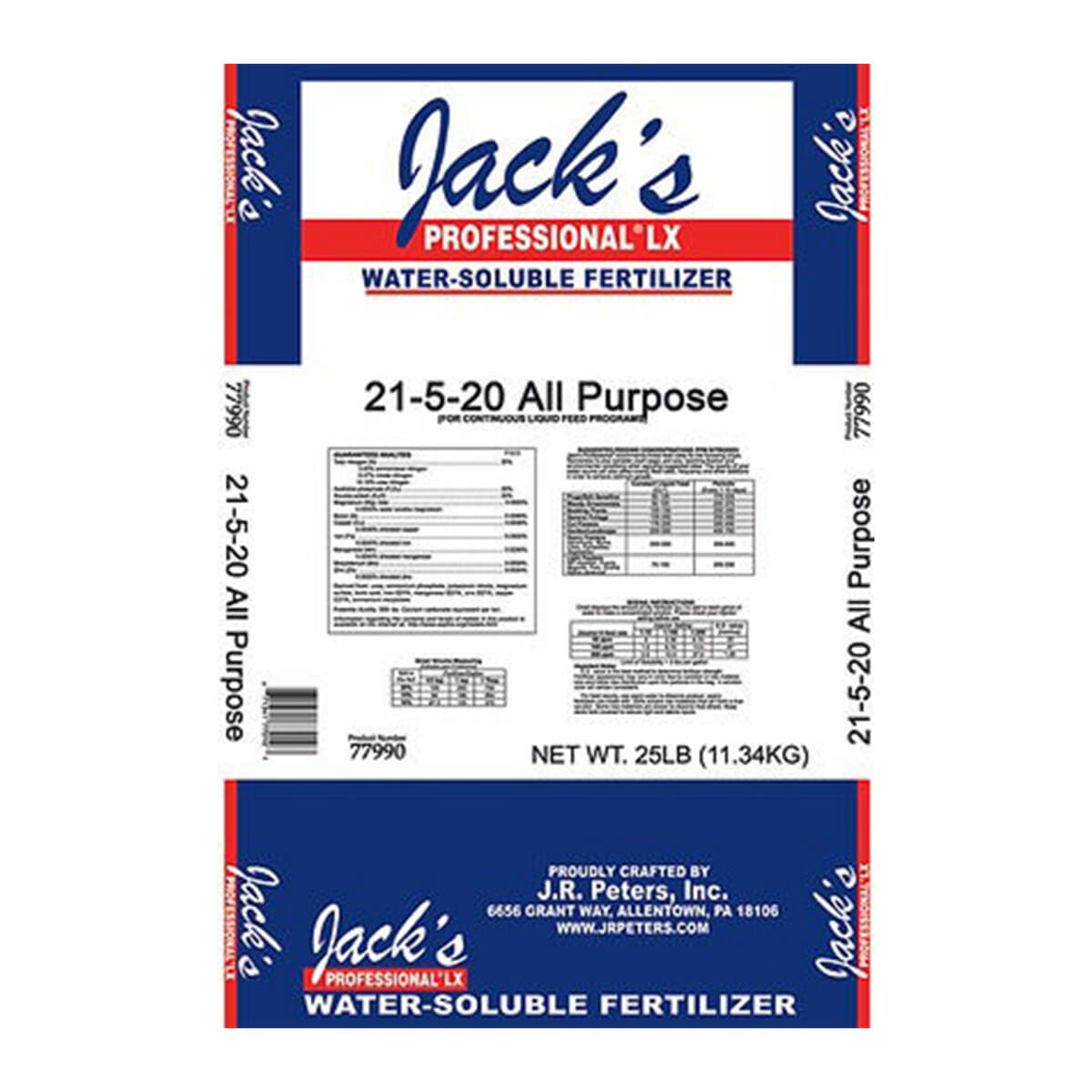 Jack's Professional LX All Purpose 25LB