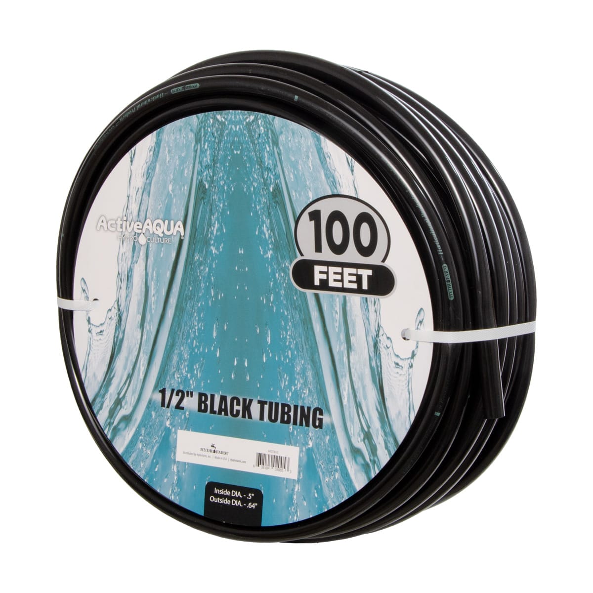 Active Aqua 1in 100ft Black Tubing Package