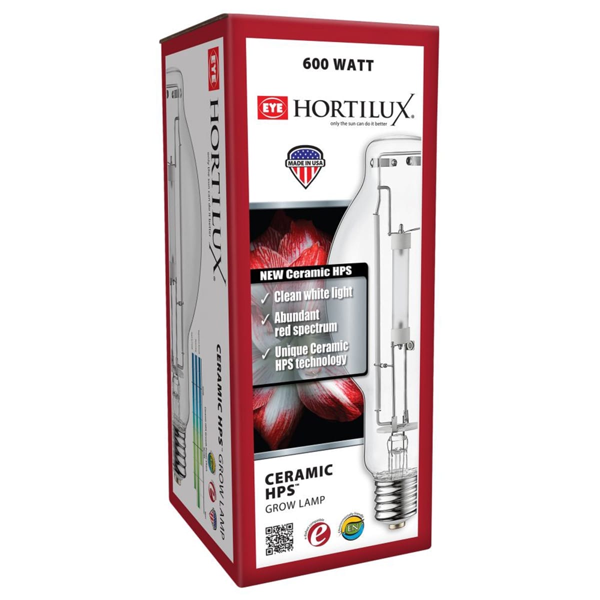 Eye Hortilux 600w Ceramic HPS Grow Light Bulb | HTG Supply Hydroponics u0026  Grow Lights