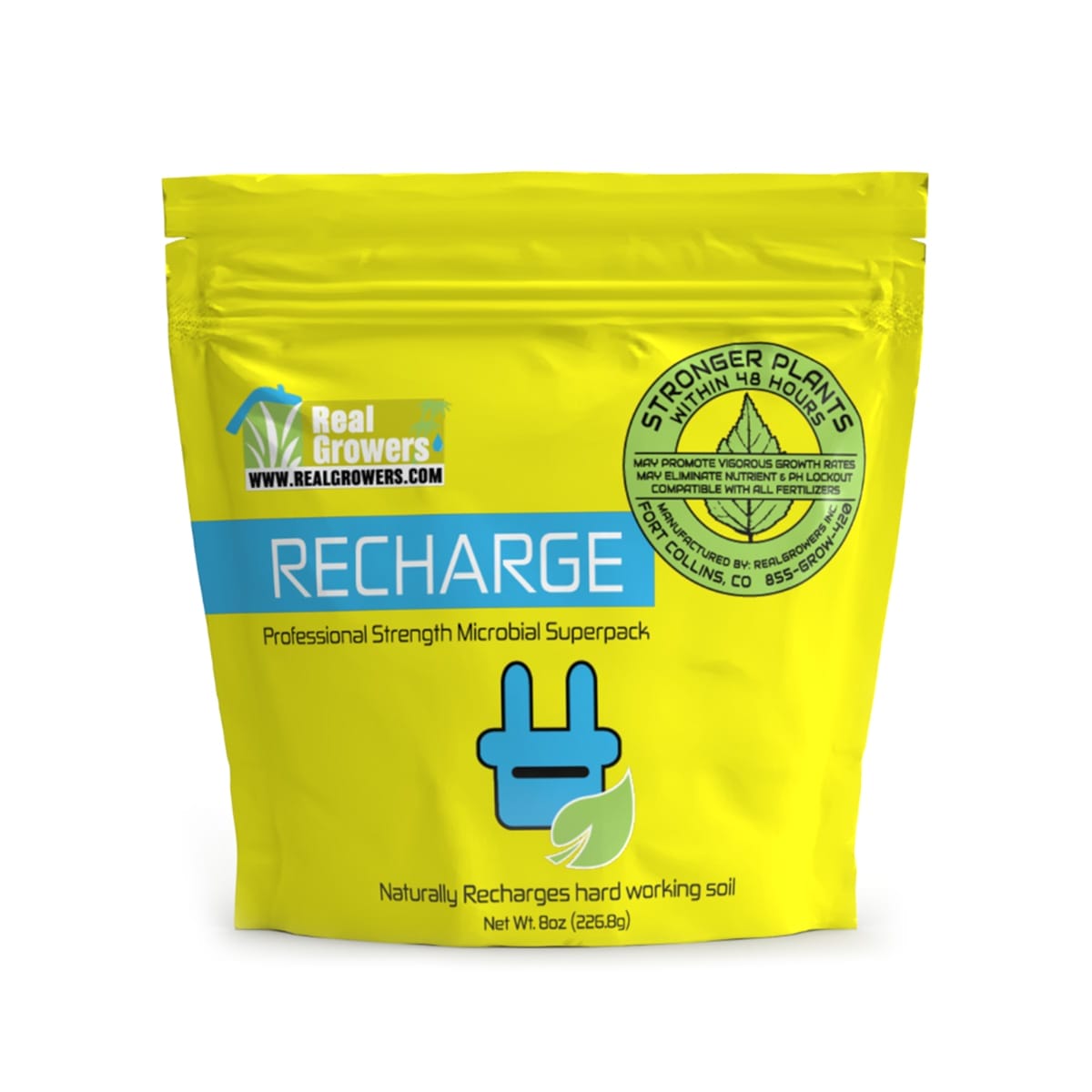 Real Growers Recharge 8oz