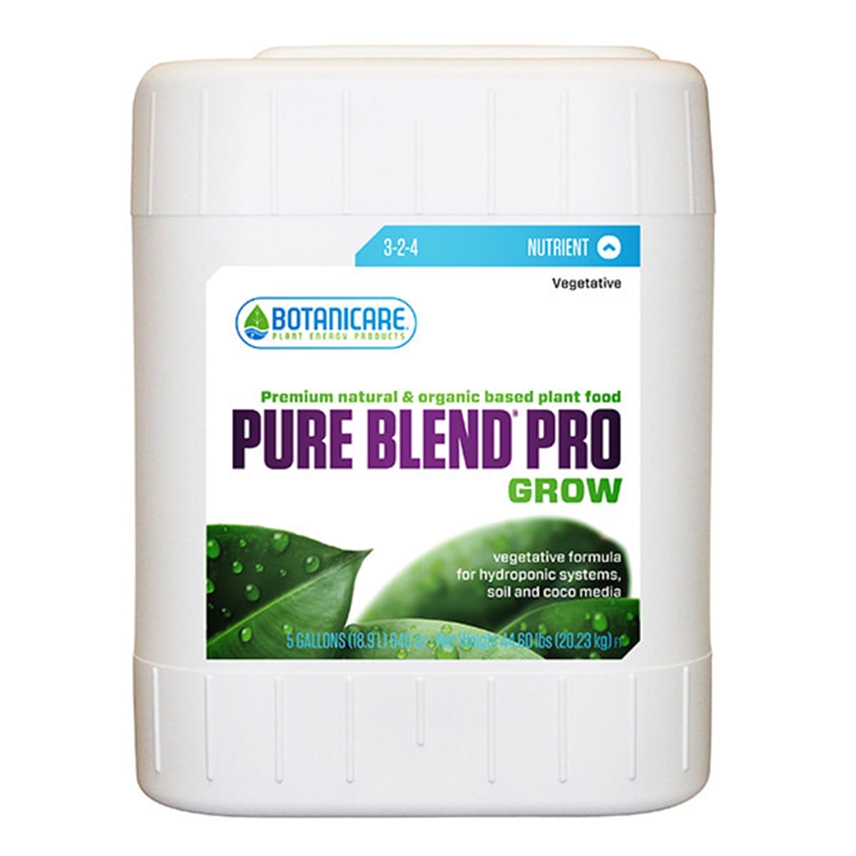 Pure Blend Pro Grow 5 Gallon