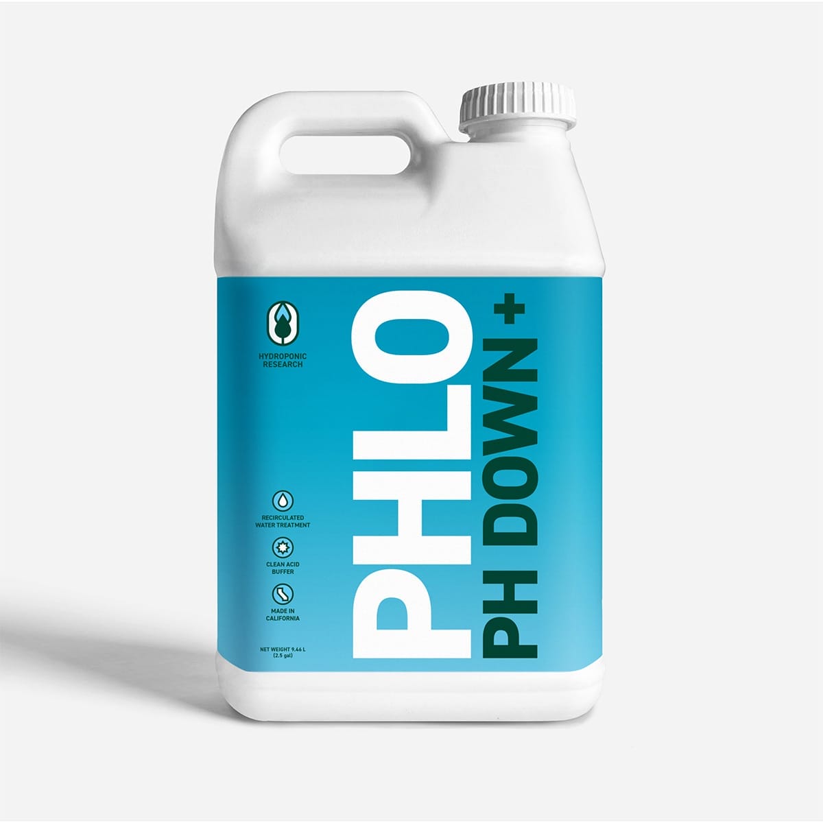 Hydroponic Research PHLO PH Down+ Gallon